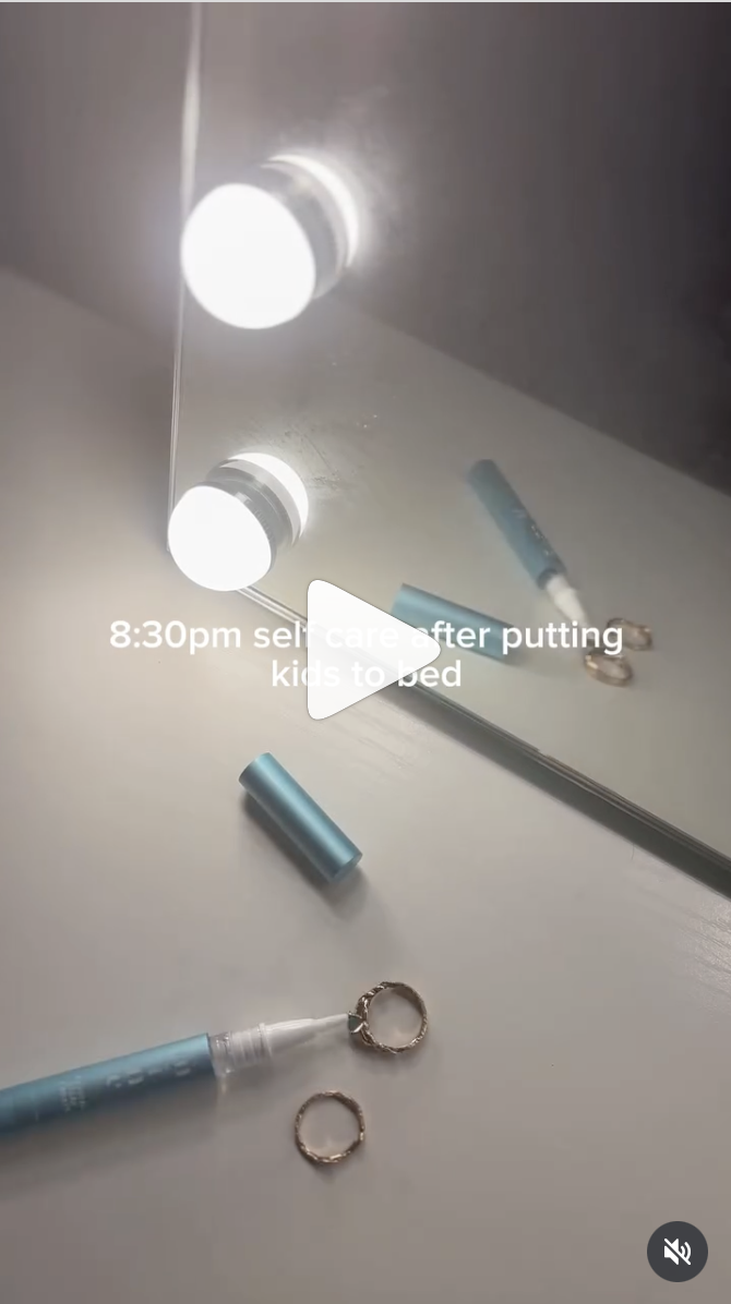 Evening routine collab with MINE Jewelry Cleaner