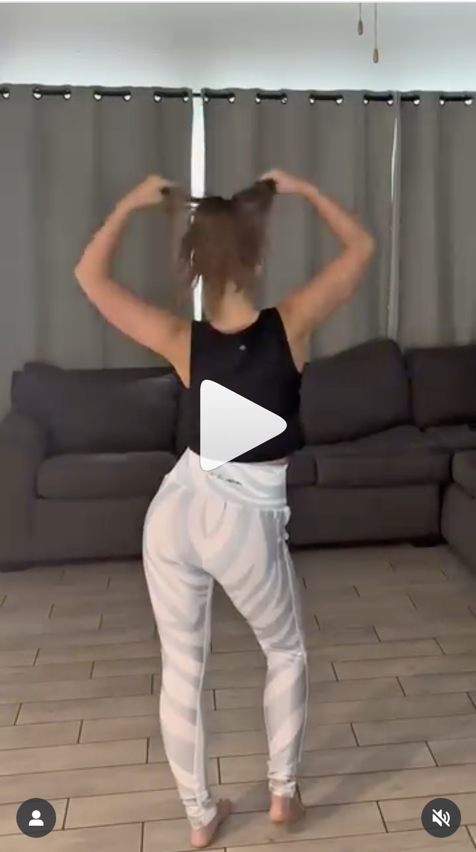 GRWM to workout postpartum — activewear showcase — poster thumbnail